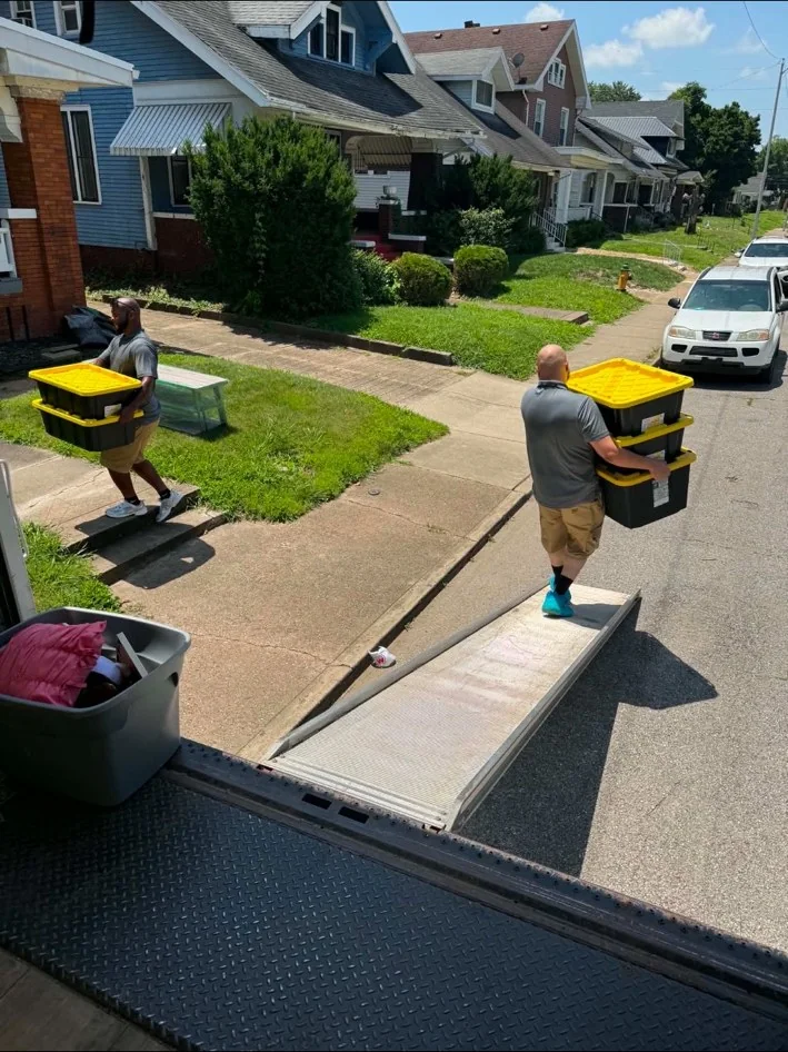 Moving crew loading items